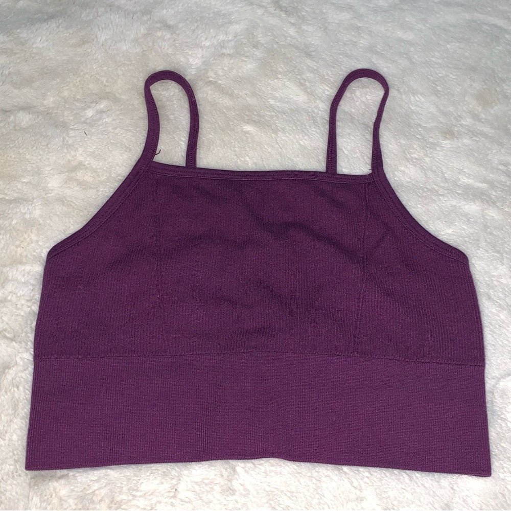 Fabletics XS purple sports bra